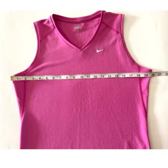 Nike V-Neck Tank Performance Top Size Large - Picture 4 of 6